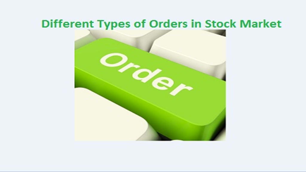 Types of stock orders
